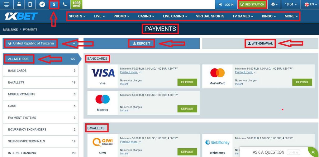 Bagaimana cara mendaftar di 1xBet dengan nomor telepon?